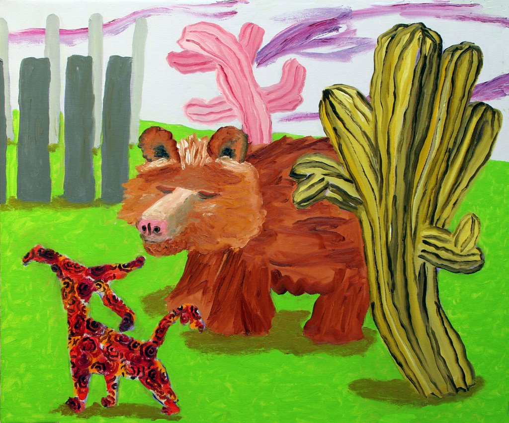 The Bear and the Rose Dog